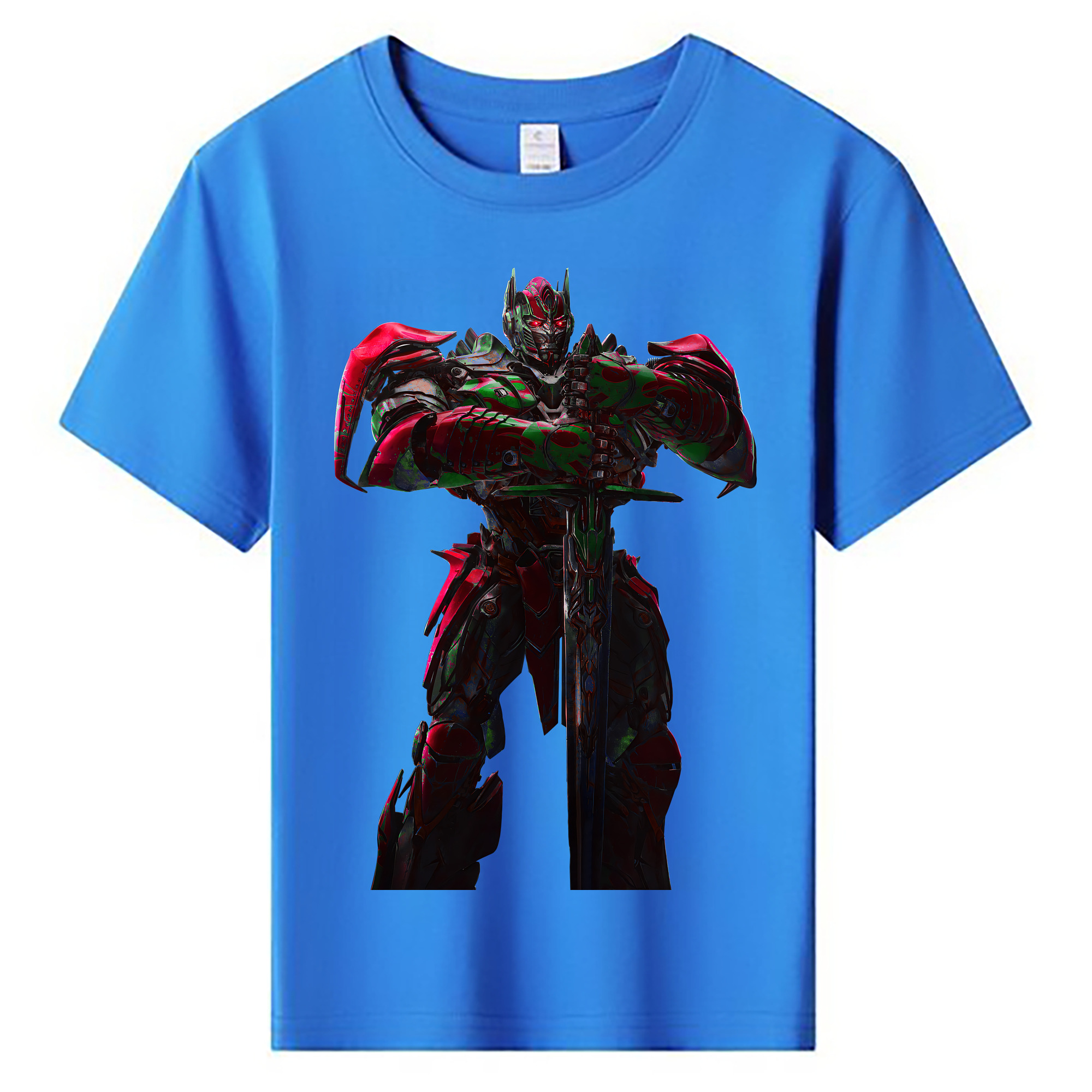 （画像用） Transformers トランスフォーマー 綿100％キッズTシャツ（フロントプリント）